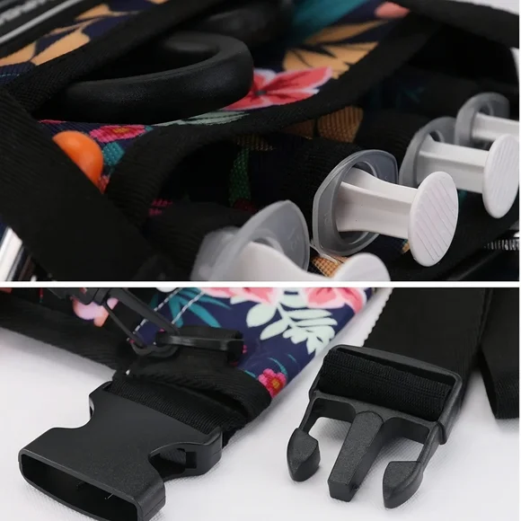 New! Nurse Fanny Pack Waist Bag Medical Supplies Black Pink Organizer Pouch - Picture 3 of 9